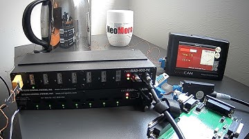 Démonstration des RAD-IO2 sans PC avec visu sur VividCAN