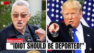 Trump Threatened To Deport Robert De Niro After He Exposed Him On Live TV