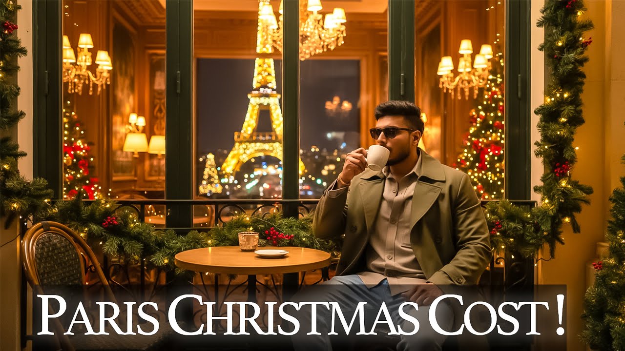 Paris Trip Cost from India 🇮🇳 | Paris Christmas 2025 Budget 🎄