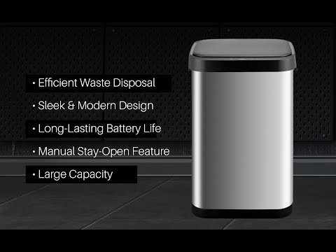 Nyxi | 50L Smart Motion Sensor Bin Auto Open & Close Touchless Waste Bin for Home & Office