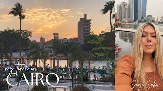 Slow Living in Egypt | Exploring Zamalek & Maadi - Cafes, Bookstores, Corniche & Shopping | 4K