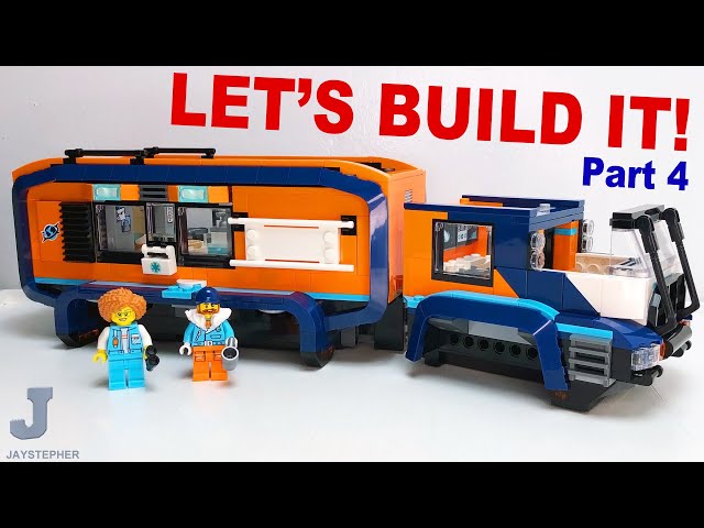 LEGO City 2025 Arctic Explorer Science Lab Truck 60471 Build Part