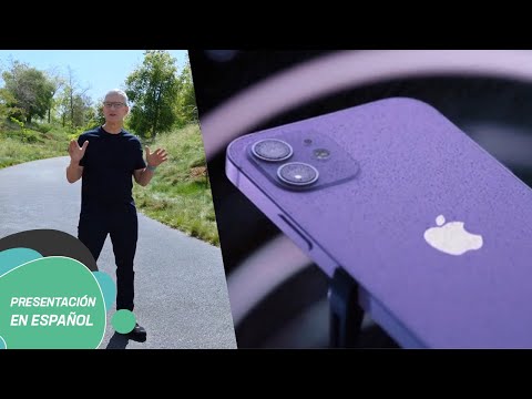 Apple SORPRENDE con nuevo iPhone 12 MORADO   Presentaci n en espa ol