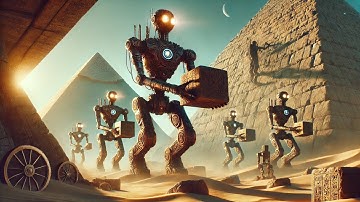 The Pyramid Mystery: Evidence of Ancient Robots Hidden in Plain Sight!