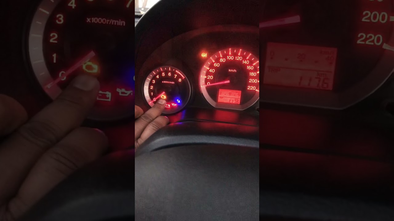 Engine check light after cng installation