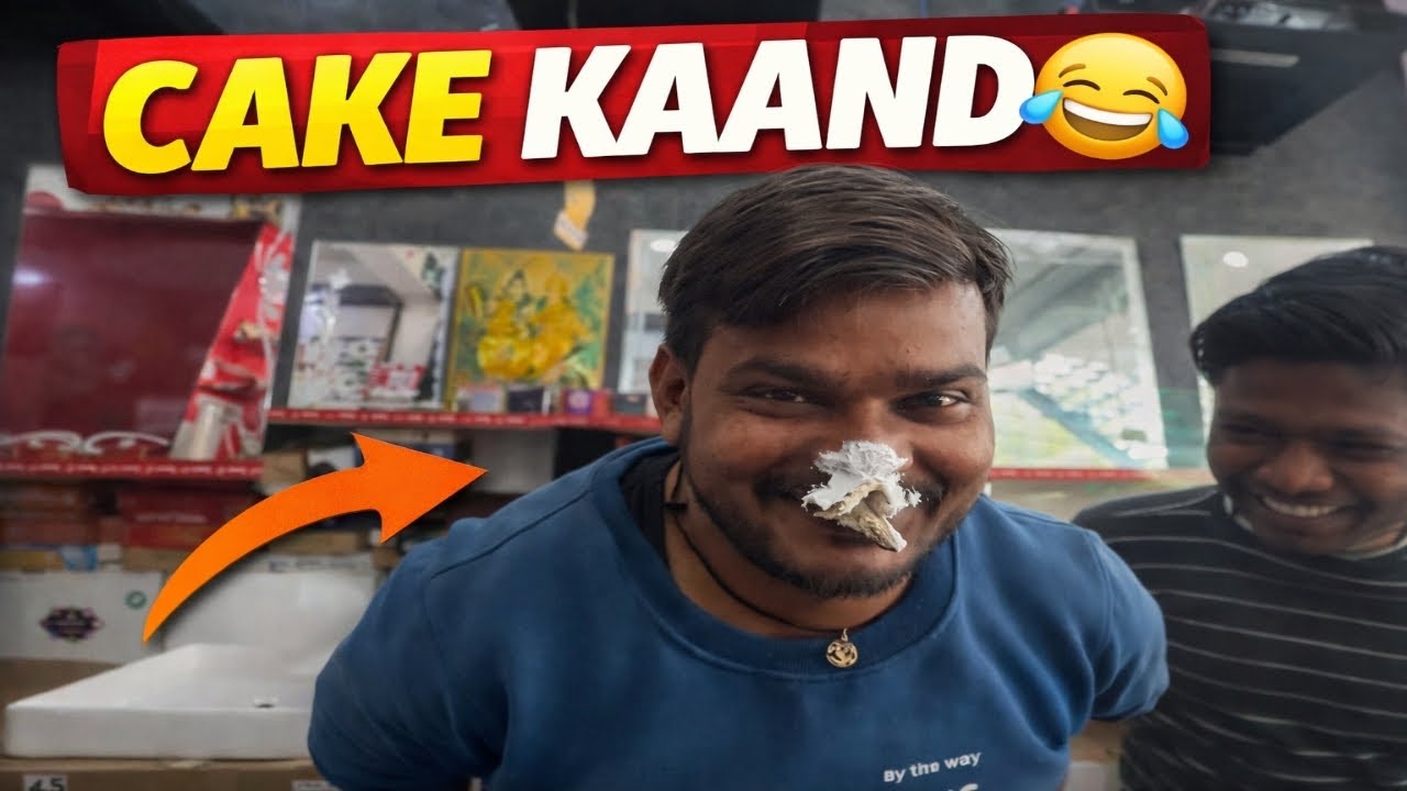 Cake Khilate Khilate Muh Seedha Cake me😂| Shop comedy 