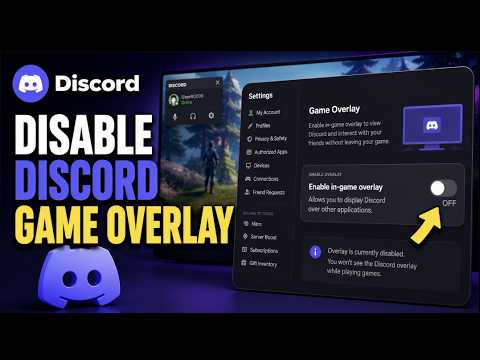 How To Disable Discord Game Overlay 2026: The Ultimate FPS Boost And Settings Customization Guide!