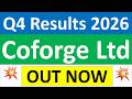 Coforge Q4 results 2026 | Coforge results today | Coforge Share News | Coforge Share latest news