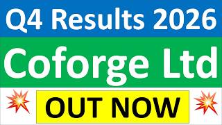 Coforge Q4 results 2026 | Coforge results today | Coforge Share News | Coforge Share latest news
