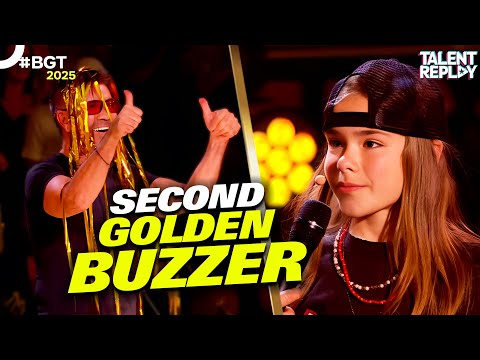 Olly Pearson Gets His SECOND GOLDEN BUZZER! | BGT 2025 Semi-Final
