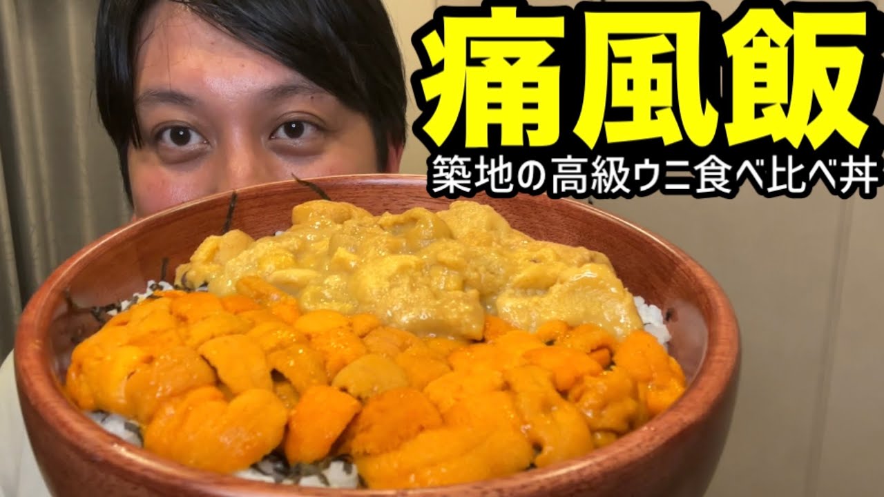 【痛風飯】築地の高級ウニ食べ比べ丼【2合】