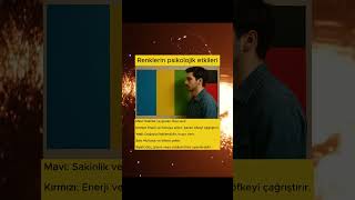 renklerin psikolojik etkileri #bilgi #merak #bilim