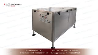 Famous Plastic bottle sorting machine  changeover video for differnet sizes pet bottle unscrambler Profile