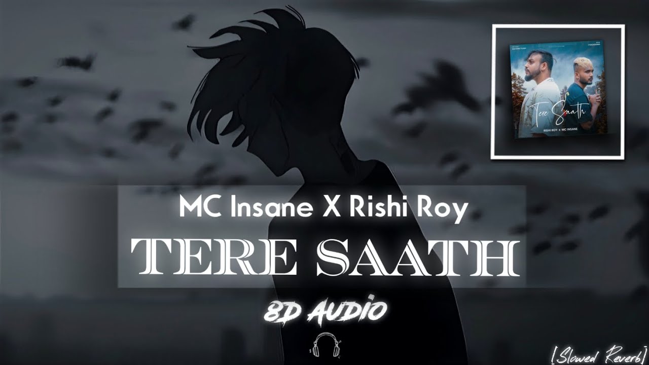 MC Insane X Rishi Roy || Tere Saath || 8D Audio [ Slowed And Reverb] # ...