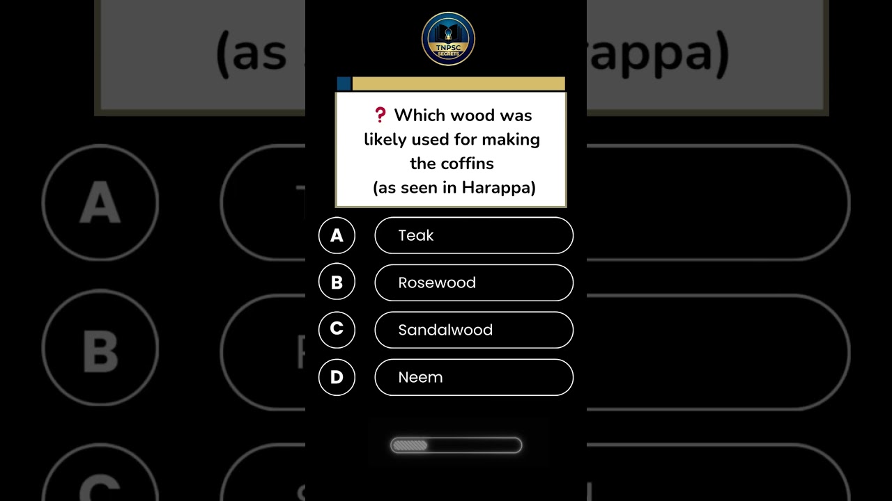 ❌ TNPSC History 1-Mark Trap 😱 | Harappa Coffin 🔥  
