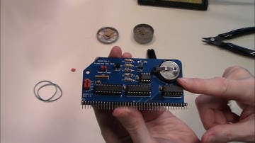 RC2014 Real Time Clock card (MG002) - Z80 Retro
