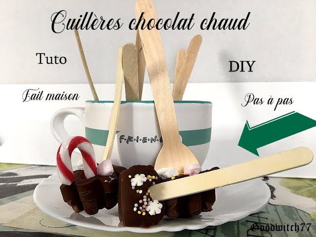 Comment faire des cuillères de chocolat chaud maison - recette