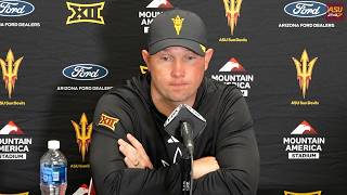 Kenny Dillingham following ASU's 53-25 loss to No. 10 Texas Tech (10/17/26)