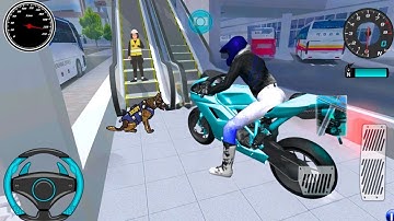 Exploring the Express Bus Terminal on a NewBike - 3D Driving Class 2025 gameplay