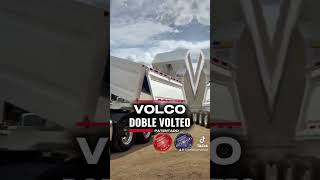 Así es nuestro VOLCO DOBLE VOLTEO PATENTADO  #transportedecarga #trailer #muleros #semirremolques