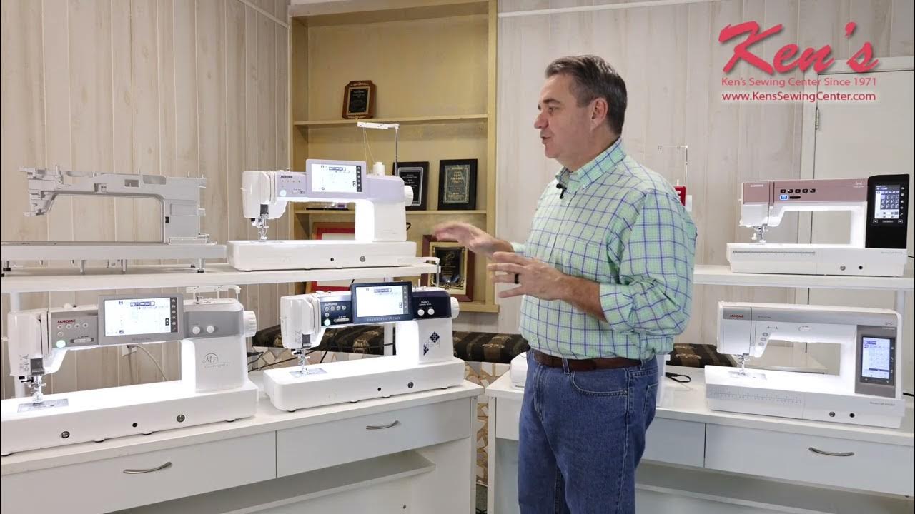 Janome Sewing & Quilting Mid Arm Sewing Machine Comparison - YouTube
