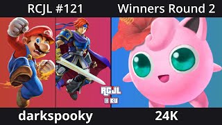 Winners Round 2 darkspooky vs 24K Rock Chalk Jab Lock #121