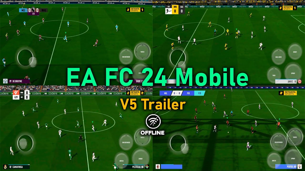 EA SPORTS FC 24 Mobile Offline V5 - Trailer - YouTube