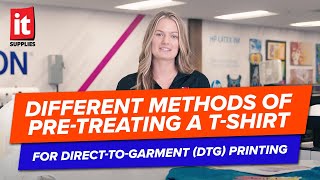 Different Methods of Pre-Treating a T-Shirt for Direct-to-Garment (DTG) Printing