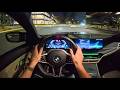 2025 BMW M340i - POV Night Drive (Binaural Audio)
