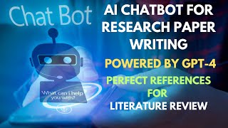 AI Chatbot for Research Paper writing | Powered by GPT 4 | Literature Review | Myshell AI | AI Tool