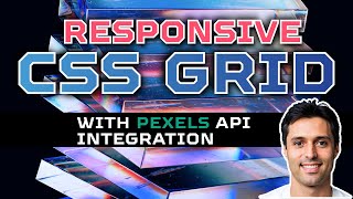 Build a Responsive Image Search App with CSS Grid &amp; Pexels API | JavaScript Tutorial