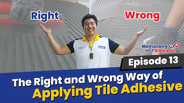 How to Apply Tile Adhesive and Set Tiles Properly  [Make Your Tiles More Durable]