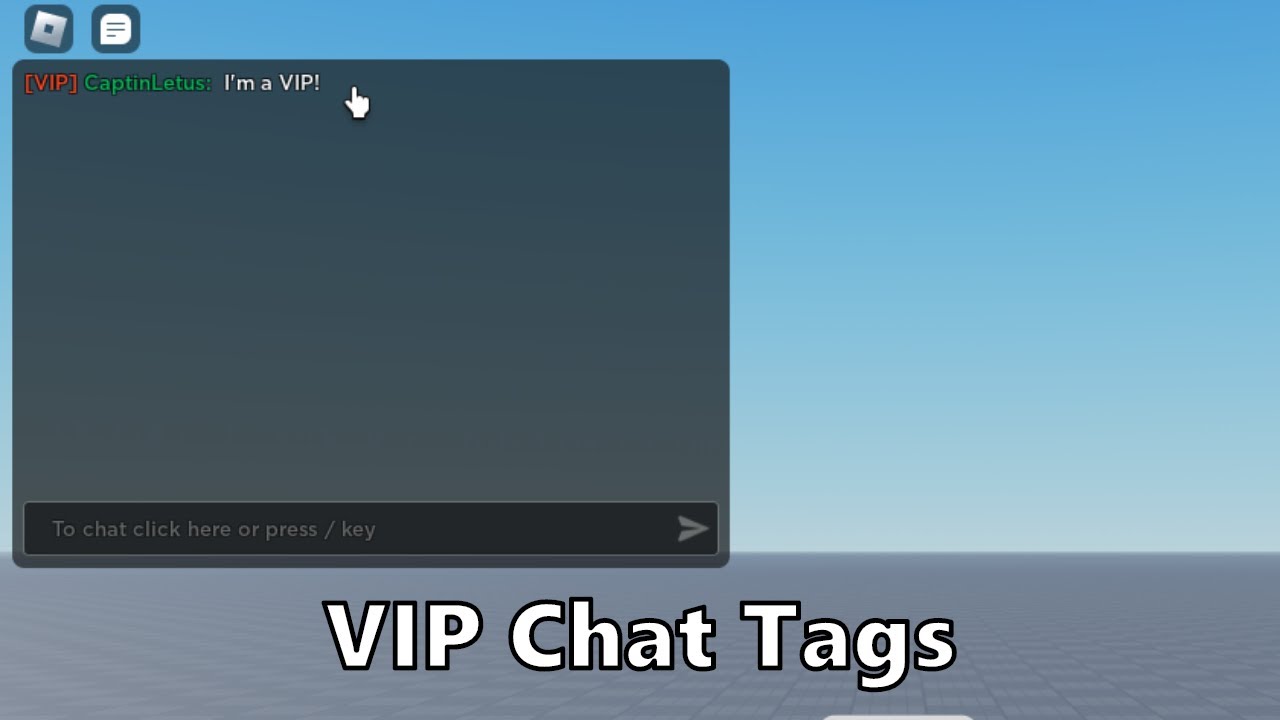 How to Add VIP Chat Tags in Roblox YouTube