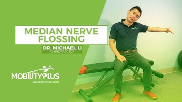 How to Perform Median Nerve Flossing Exercise for Arm Pain | Dr. Michael Li