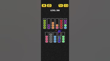 Ball Sort - Color Puzzle Game - Level 288 - Walkthrough SOLVED by RobotPlayer AI!!!