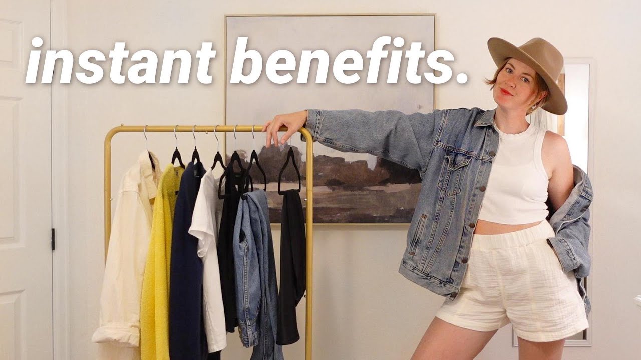 *Instant Benefits* of a Minimalist Wardrobe (Yes, You Should Try It)