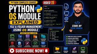 Python OS Module Explained | File & Folder Management Using os Module