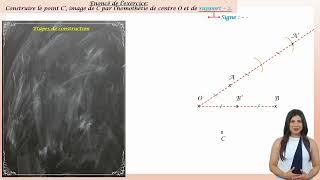 Tracer l'homothétie d'un point (Rapport 3/0,5/-2)