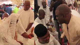 PREVIOUS OLOJO FESTIVAL: OBESERE AND YINKA AYEFELE BUGGY DOWN WITH OONI OF IFE AT OLOJO FESTIVAL