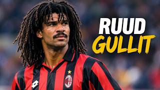 Explore the career of Ruud Gullit #football #soccer #netherlands #legend #acmilan screenshot 4