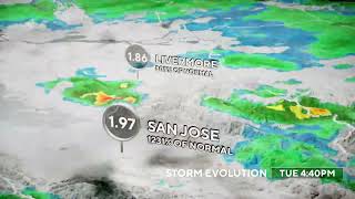 Over 1,000% of normal rainfall for October across the Bay Area from mainly one storm system
