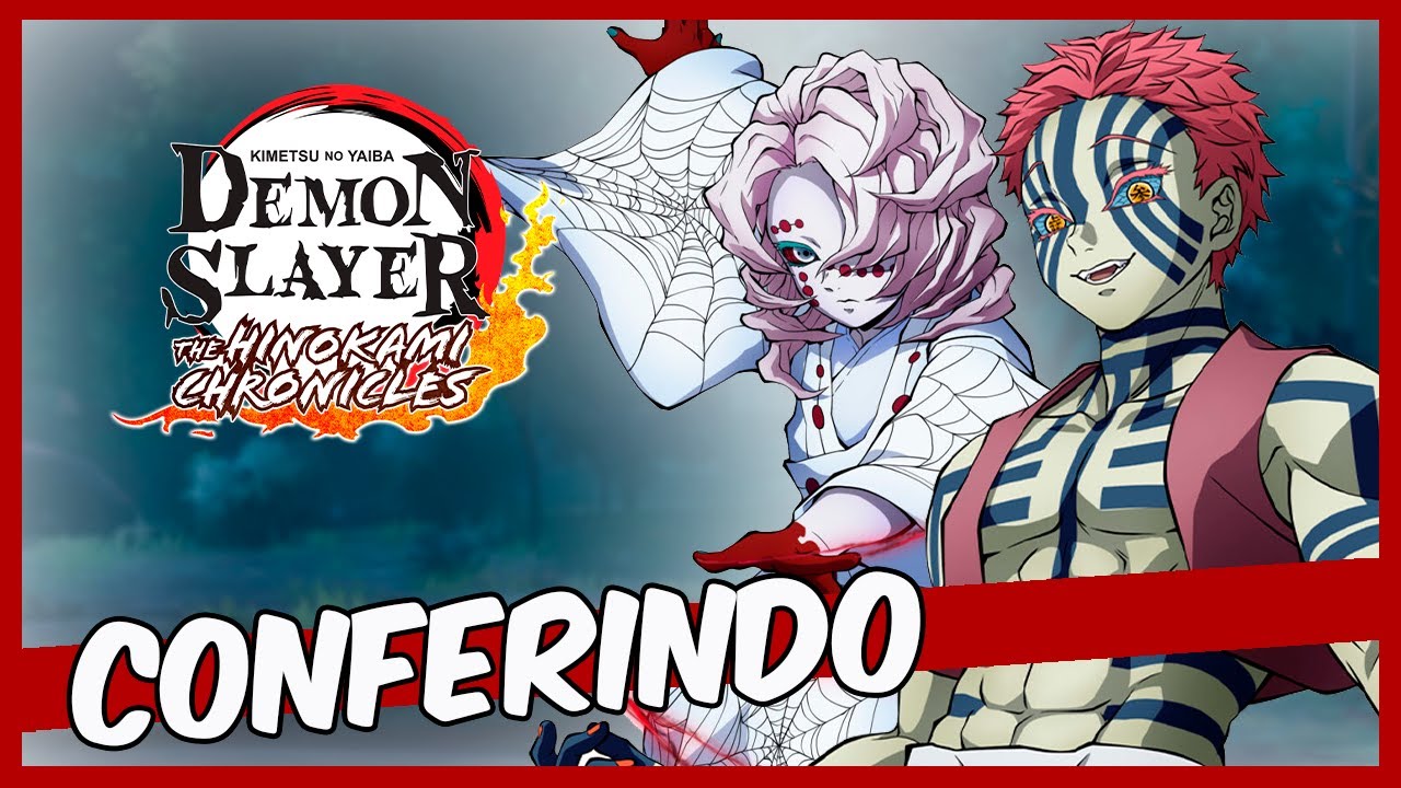 Demon Slayer: Kimetsu no Yaiba – The Hinokami Chronicles recebe os demónios  Rui e Akaza a 4 de Novembro