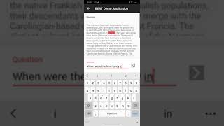 On-mobile real-time question answering using BERT 4 screenshot 5