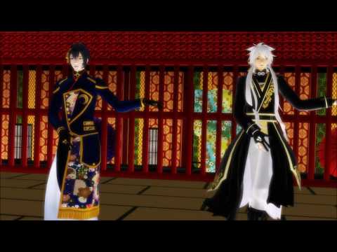 【Touken Ranbu MMD】Paradise/Gokuraku Jodo【Mikazuki Munechika, Kogitsunemaru】