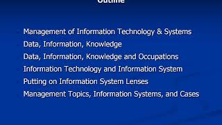 MIS 535 Week 1 Case Studies Devry Latest