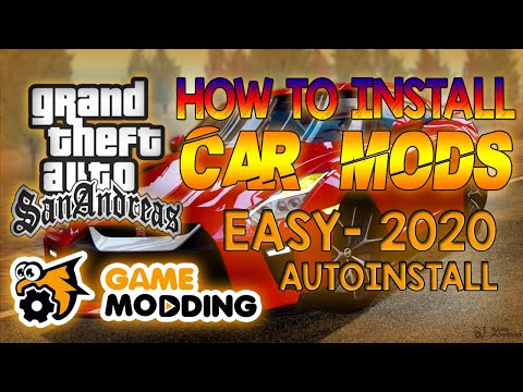 GTA சான் ஆண்ட்ரியாஸில் கார் மோட்களை எவ்வாறு நிறுவுவது (2021 / PC / EASY)
