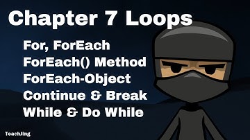PowerShell Tutorial - CH7 - Loops