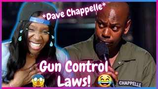 DAVE CHAPPELLE TALKS GUN CONTROL!! [DAVE CHAPPELE Ri-ACTION]