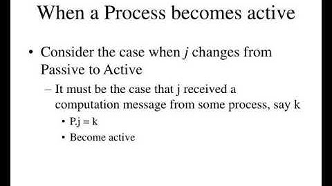 termination detection
