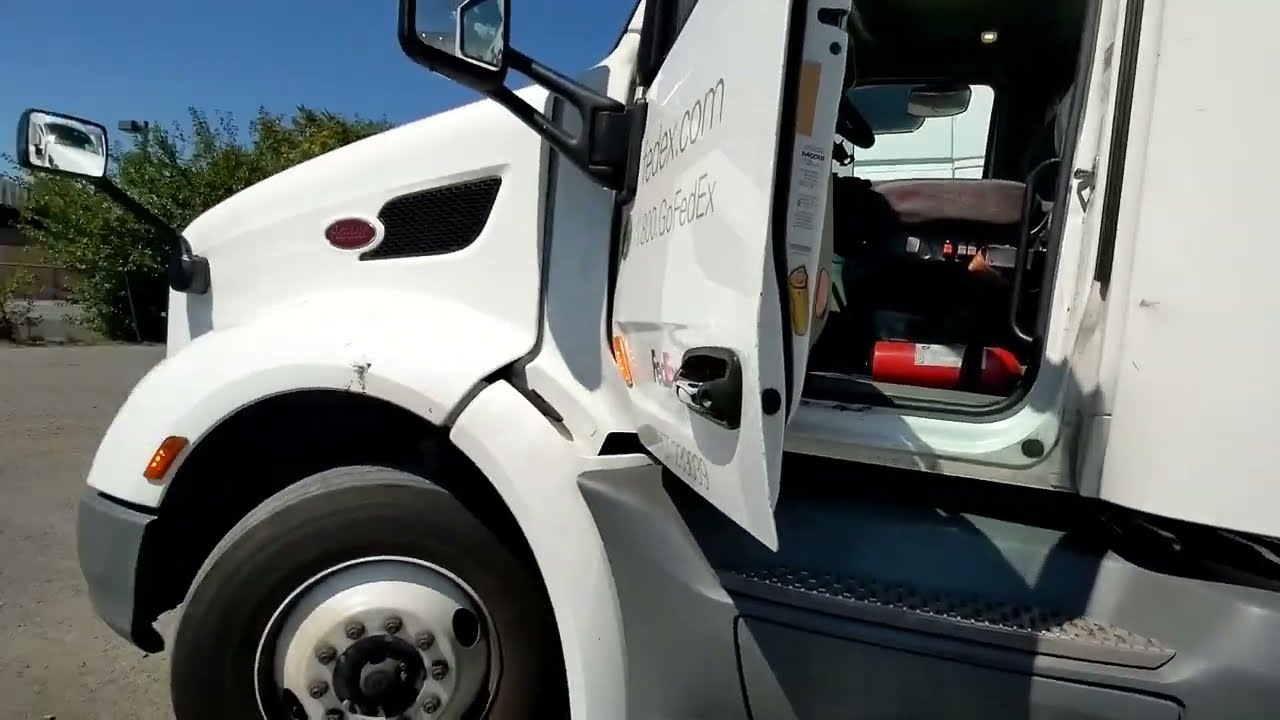 Backing Up Tractor Trailer #2 | backing Through Gate